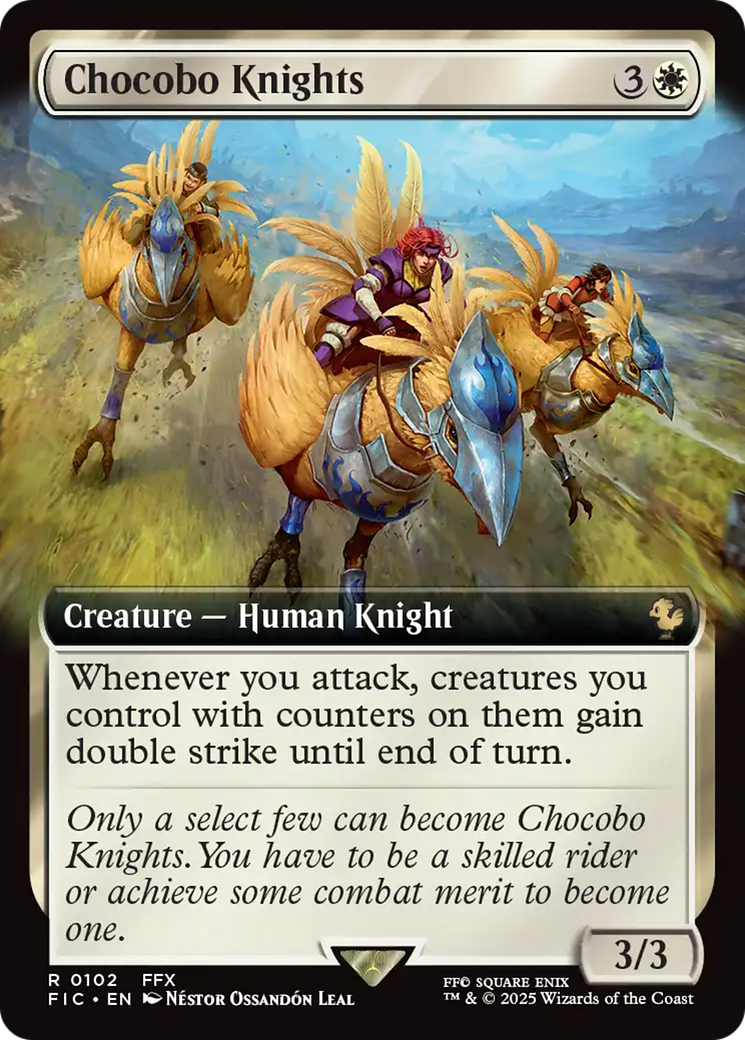 Chocobo Knights (Extended Art) [FINAL FANTASY Commander] | Local Legends