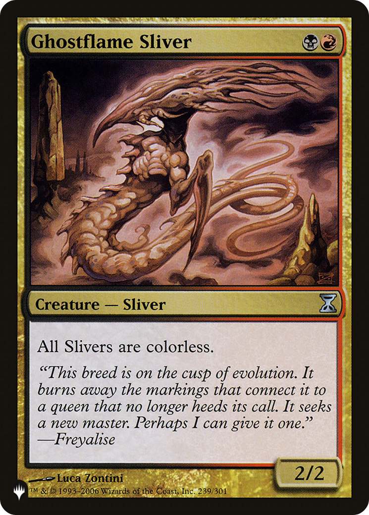 Ghostflame Sliver [The List] | Local Legends