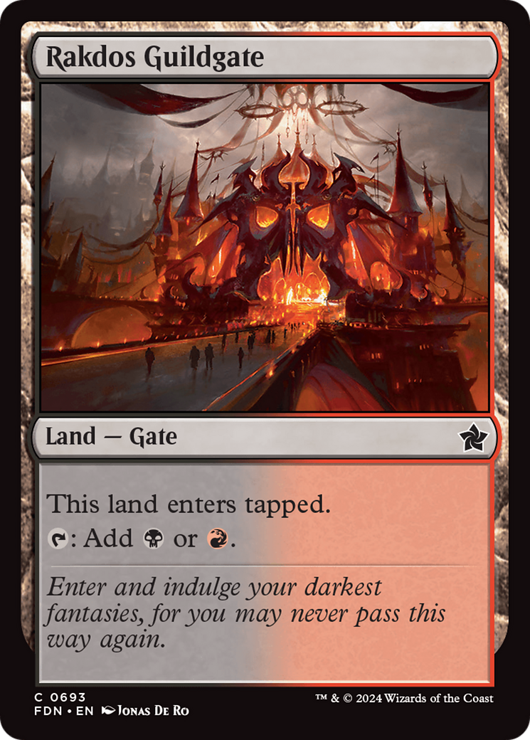 Rakdos Guildgate [Foundations] | Golgari Games