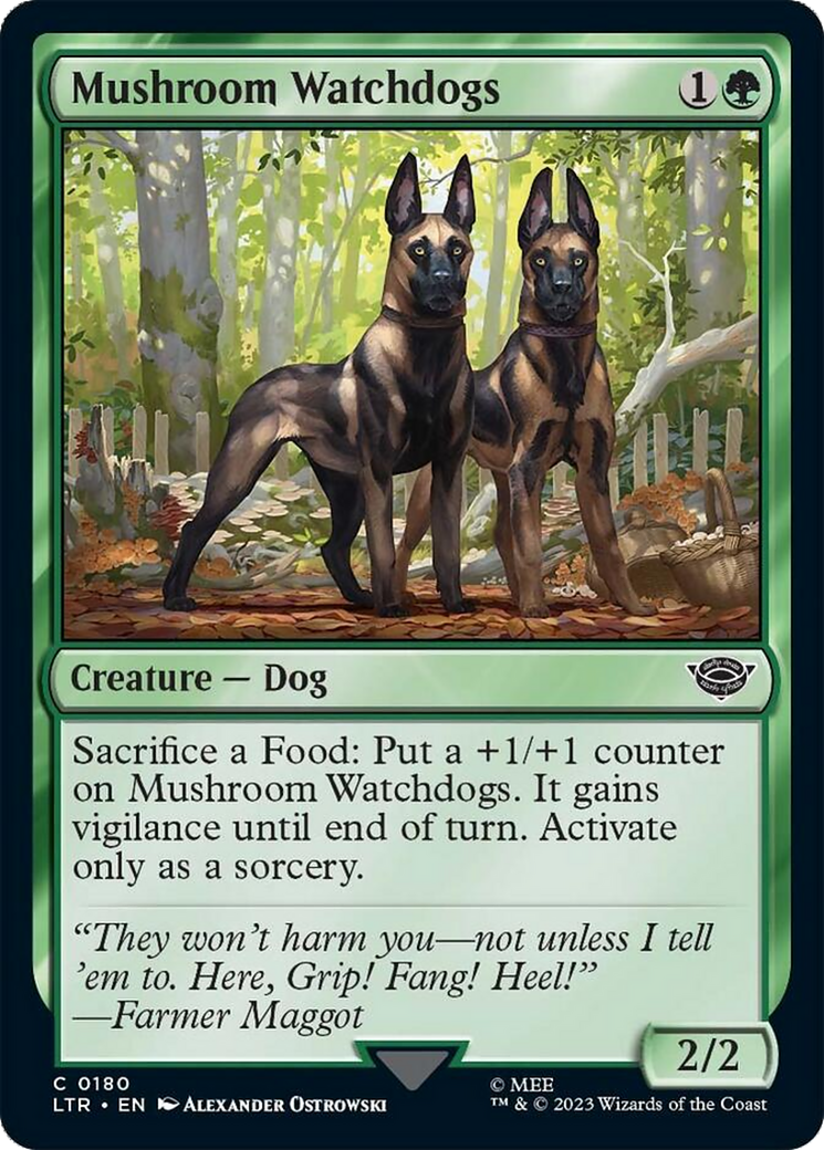 Mushroom Watchdogs [The Lord of the Rings: Tales of Middle-Earth] | Local Legends