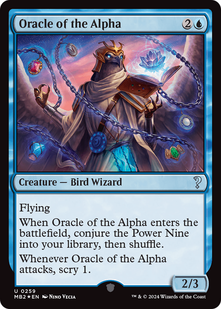 Oracle of the Alpha [Mystery Booster 2] | Local Legends