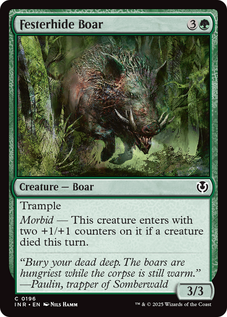 Festerhide Boar [Innistrad Remastered] | Local Legends