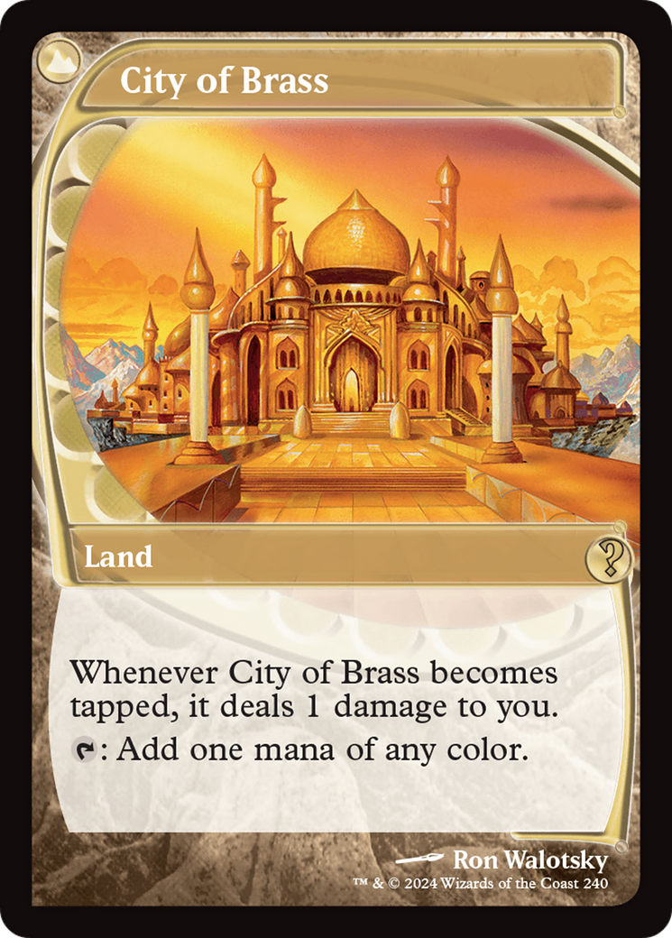 City of Brass (Future Sight) [Mystery Booster 2] | Local Legends