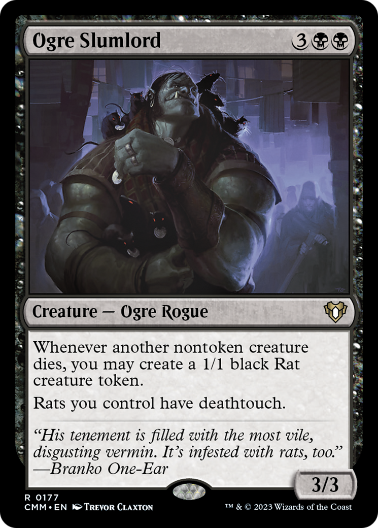 Ogre Slumlord [Commander Masters] | Golgari Games