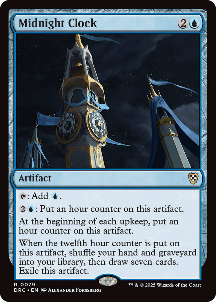 Midnight Clock [Aetherdrift Commander] | Local Legends