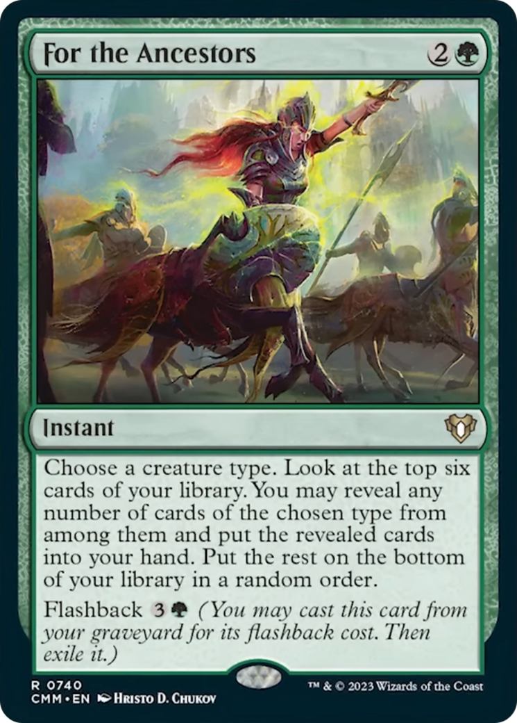 For the Ancestors [Commander Masters] | Local Legends