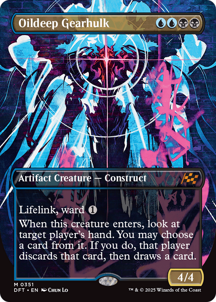Oildeep Gearhulk (Borderless) [Aetherdrift] | Local Legends