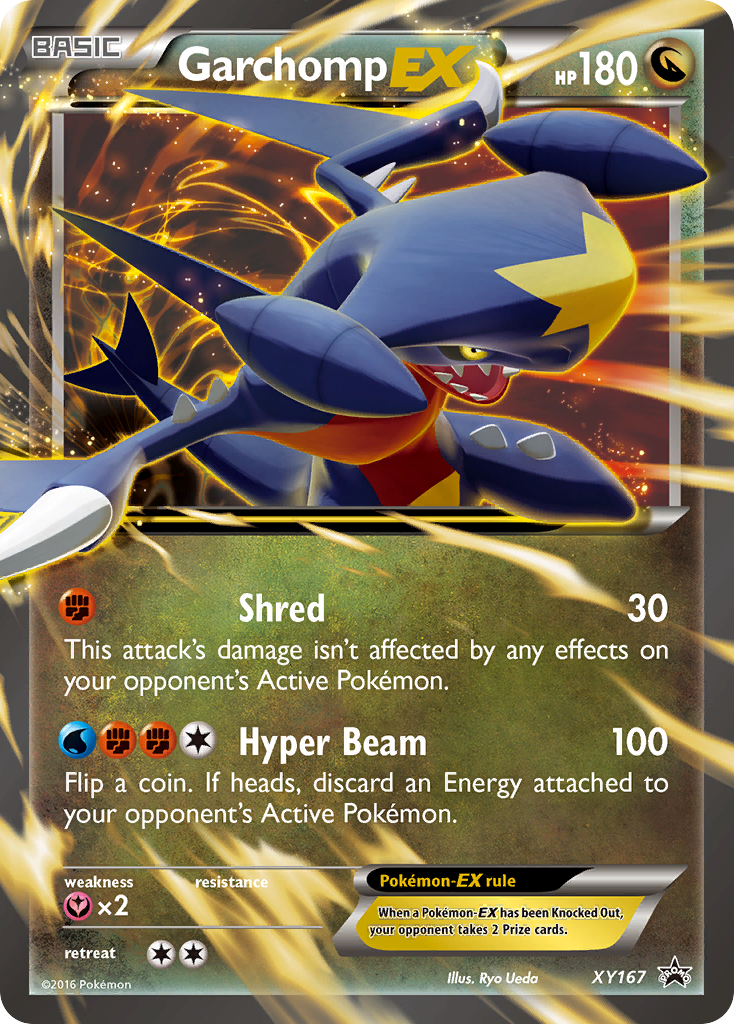 Garchomp EX (XY167) [XY: Black Star Promos] | Golgari Games