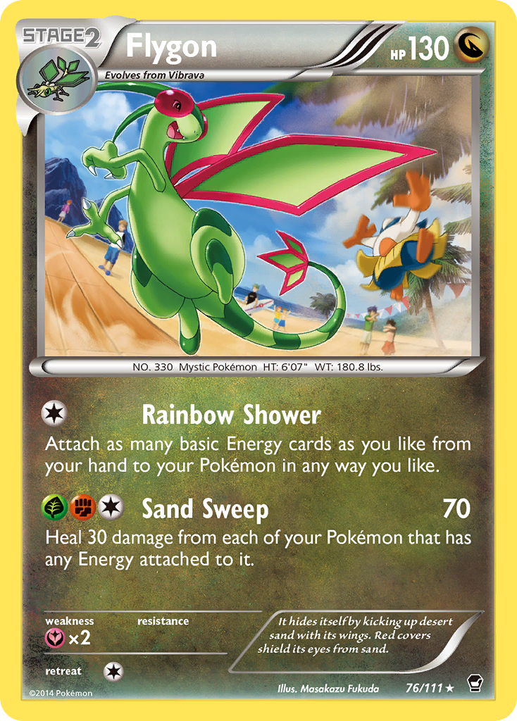Flygon (76/111) [XY: Furious Fists] | Local Legends