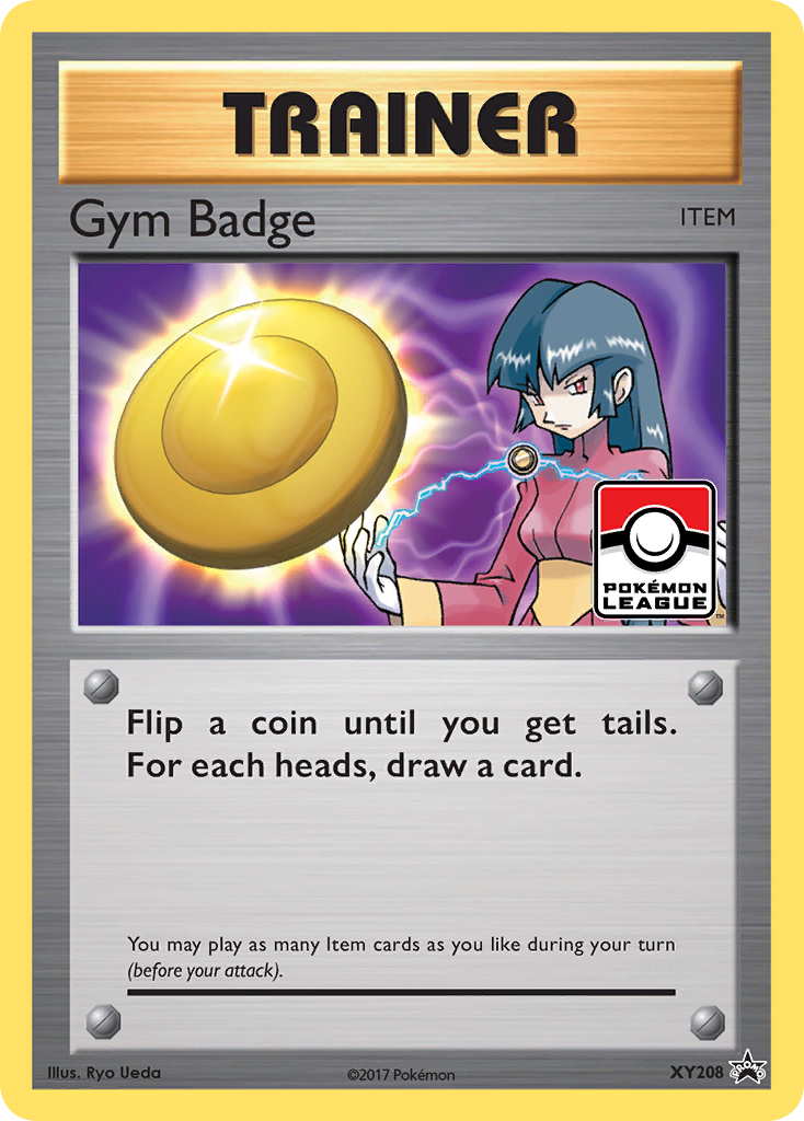 Gym Badge (XY208) (Sabrina) [XY: Black Star Promos] | Golgari Games