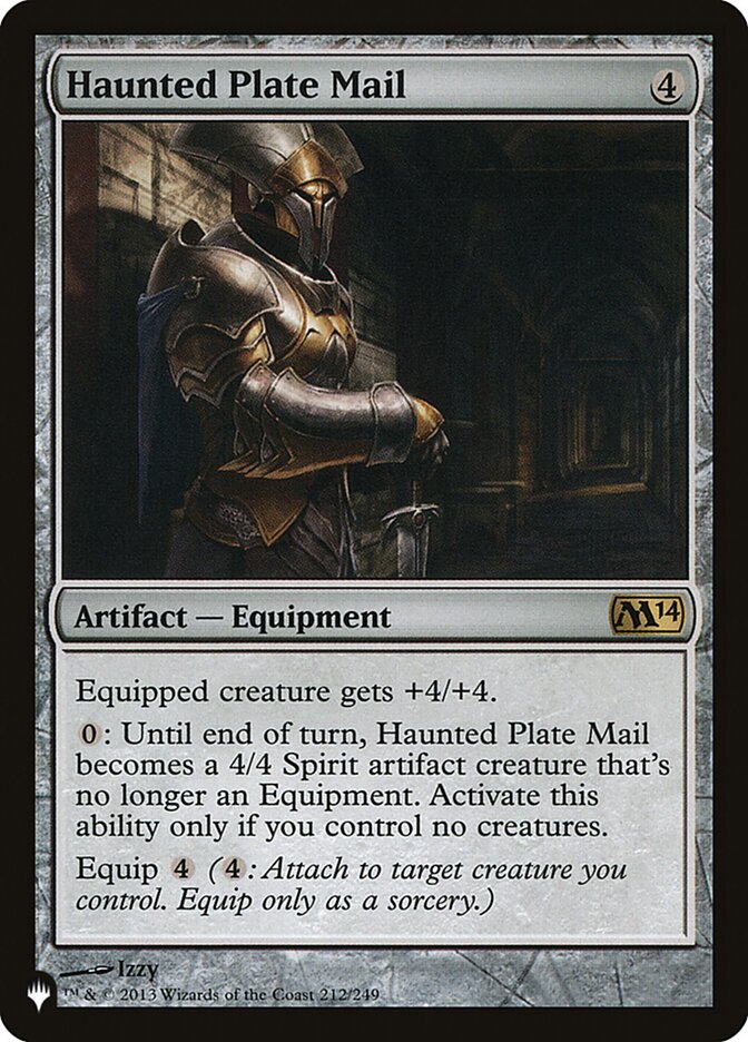 Haunted Plate Mail [The List] | Local Legends