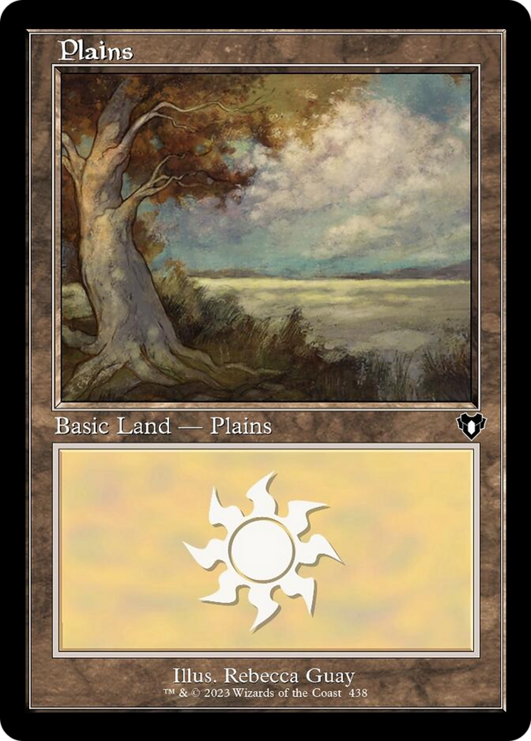 Plains (438) (Retro) [Commander Masters] | Golgari Games