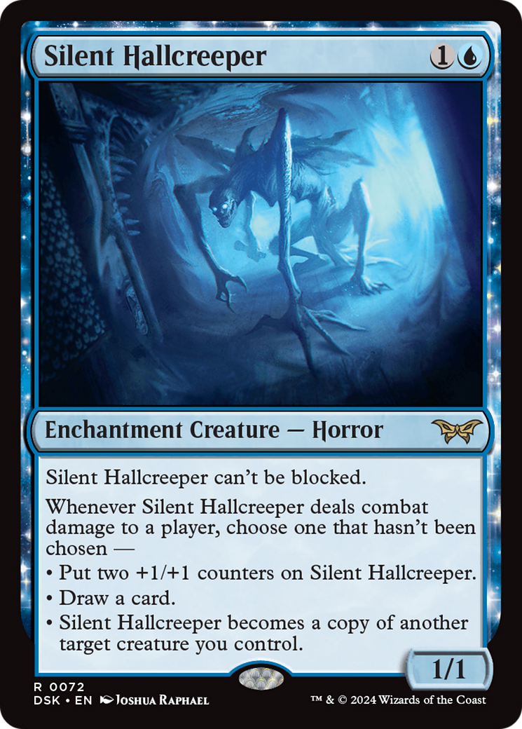 Silent Hallcreeper [Duskmourn: House of Horror] | Golgari Games