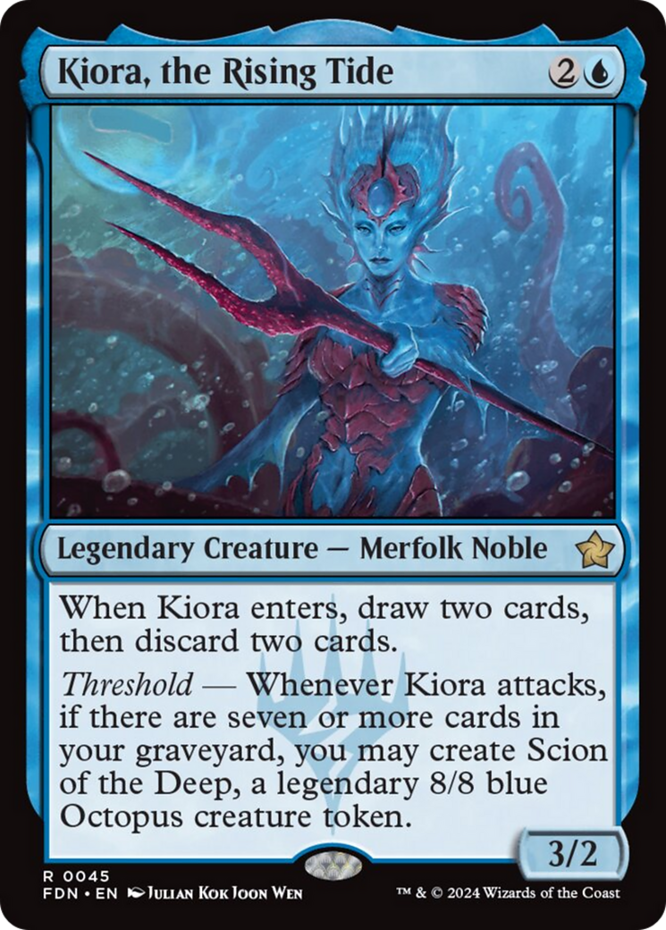 Kiora, the Rising Tide [Foundations] | Local Legends