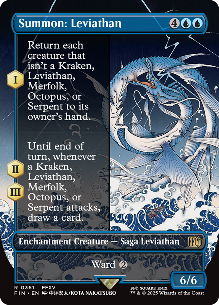 Summon: Leviathan (Borderless) [FINAL FANTASY] | Local Legends