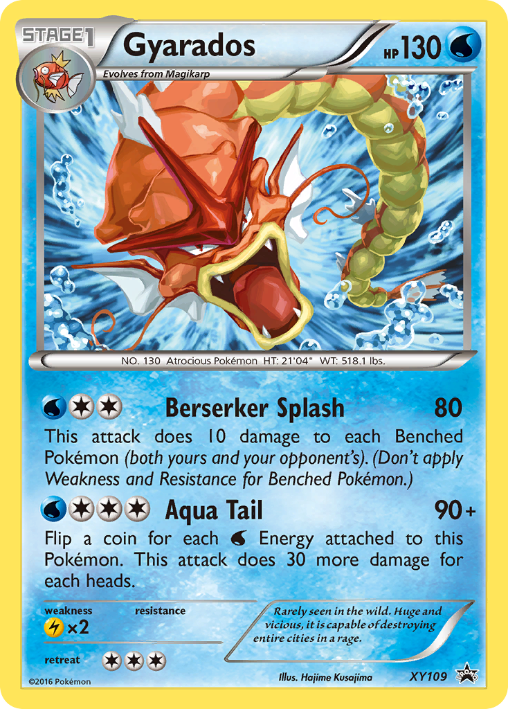 Gyarados (XY109) [XY: Black Star Promos] | Golgari Games