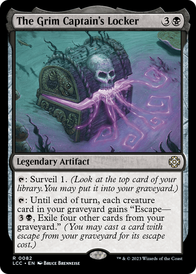 The Grim Captain's Locker [The Lost Caverns of Ixalan Commander] | Local Legends