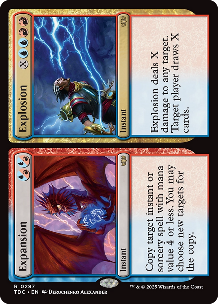 Expansion // Explosion [Tarkir: Dragonstorm Commander] | Local Legends