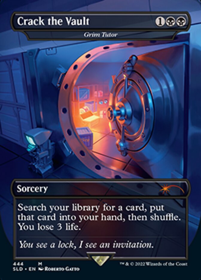 Grim Tutor - Crack the Vault [Secret Lair Drop Series] | Local Legends