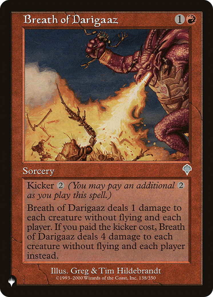 Breath of Darigaaz [The List] | Local Legends