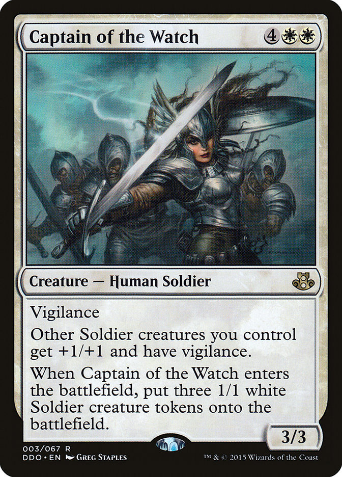 Captain of the Watch [Duel Decks: Elspeth vs. Kiora] | Local Legends