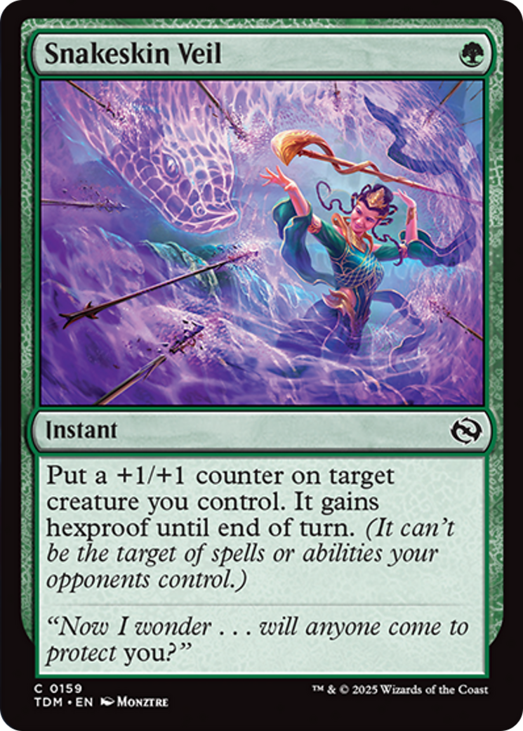 Snakeskin Veil [Tarkir: Dragonstorm] | Local Legends
