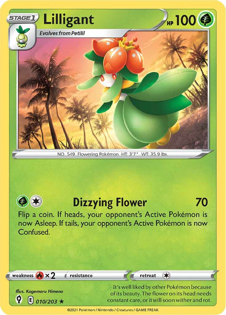 Lilligant (010/203) [Sword & Shield: Evolving Skies] | Golgari Games