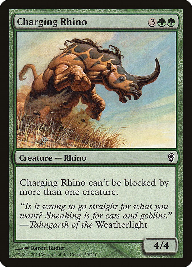 Charging Rhino | Local Legends