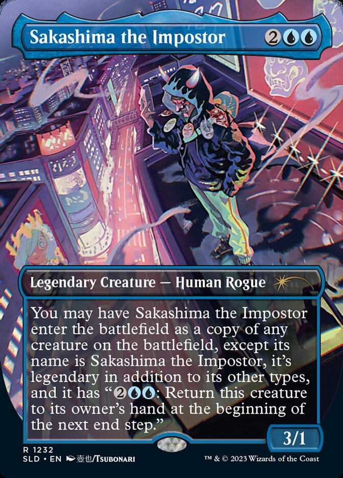 Sakashima the Impostor (Borderless) [Secret Lair Drop Series] | Local Legends