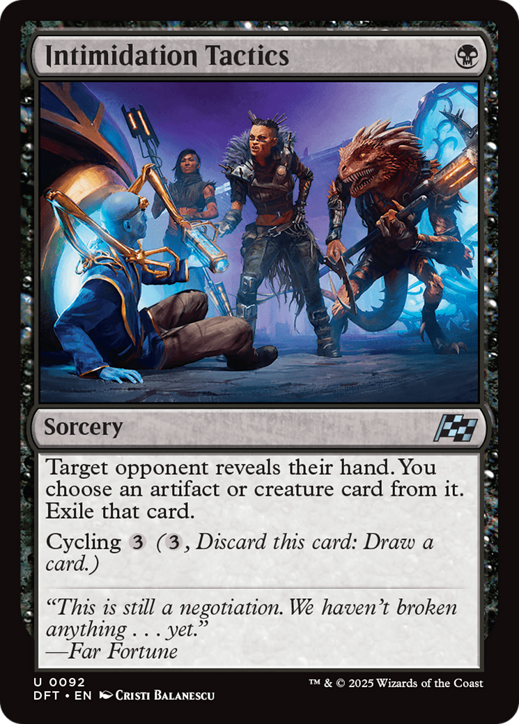 Intimidation Tactics [Aetherdrift] | Local Legends