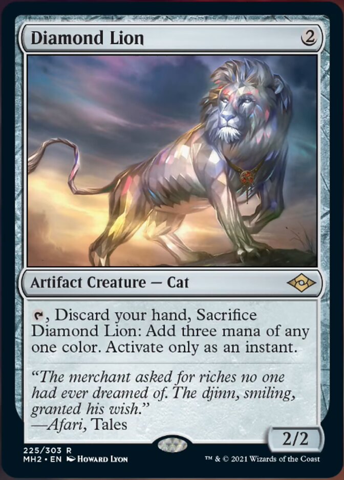 Diamond Lion [Modern Horizons 2] | Golgari Games