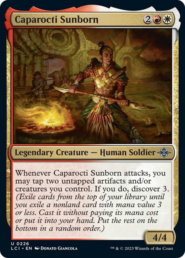 Caparocti Sunborn [The Lost Caverns of Ixalan] | Golgari Games