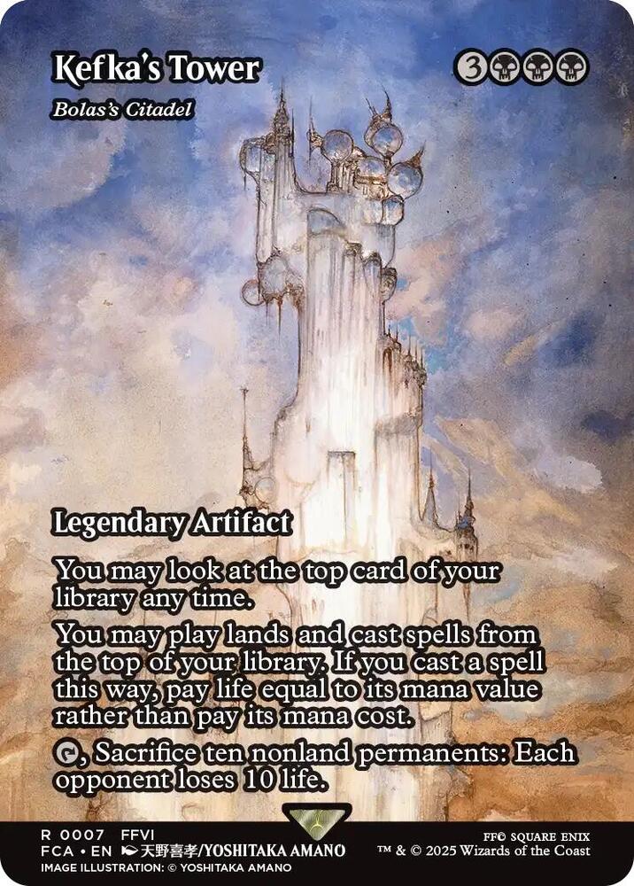Kefka's Tower - Bolas's Citadel (Showcase) [FINAL FANTASY : Through the Ages] | Local Legends