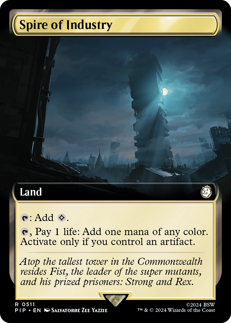 Spire of Industry (Extended Art) [Fallout] | Local Legends