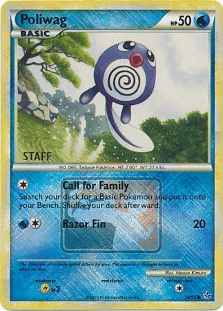 Poliwag (58/95) (League Promo Staff) [HeartGold & SoulSilver: Unleashed] | Golgari Games