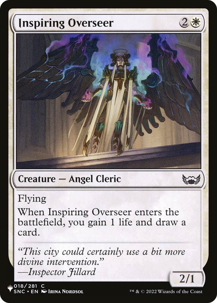Inspiring Overseer [The List] | Local Legends