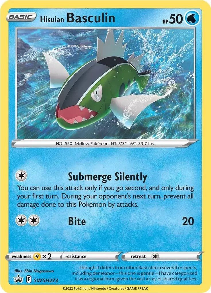 Hisuian Basculin (SWSH273) [Sword & Shield: Black Star Promos] | Local Legends