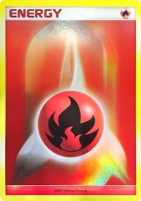 Fire Energy (2007 2008 League Promo) [League & Championship Cards] | Golgari Games