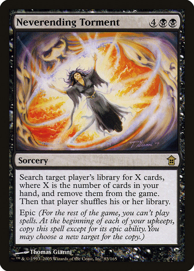 Neverending Torment [Saviors of Kamigawa] | Local Legends