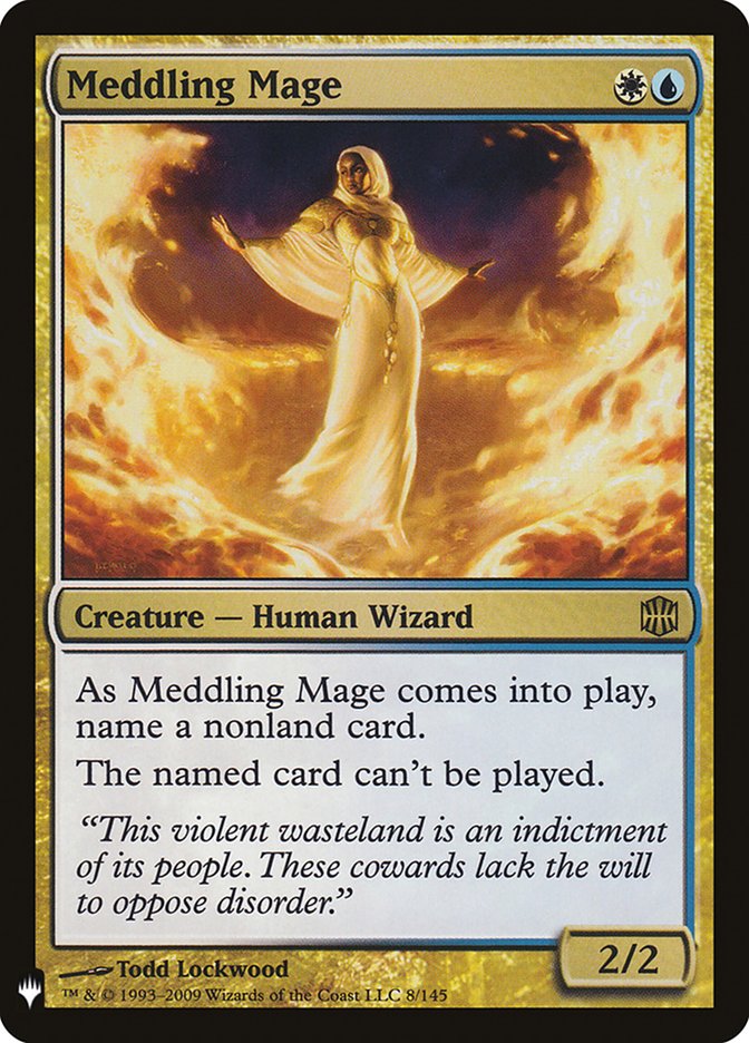 Meddling Mage [Mystery Booster] | Local Legends