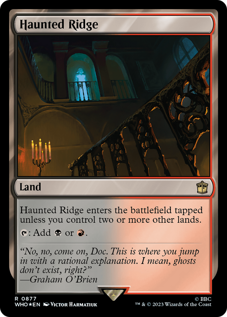 Haunted Ridge (Surge Foil) [Doctor Who] | Local Legends