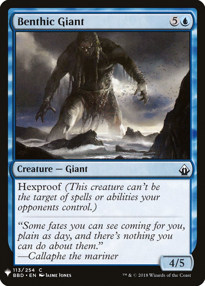 Benthic Giant [Mystery Booster] | Local Legends