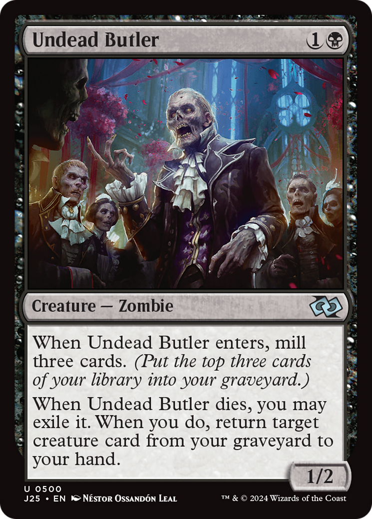 Undead Butler [Foundations Jumpstart] | Local Legends