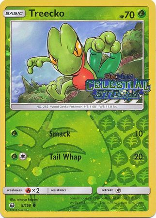 Treecko (8/168) (Toys R Us Exclusive) [Sun & Moon: Celestial Storm] | Local Legends