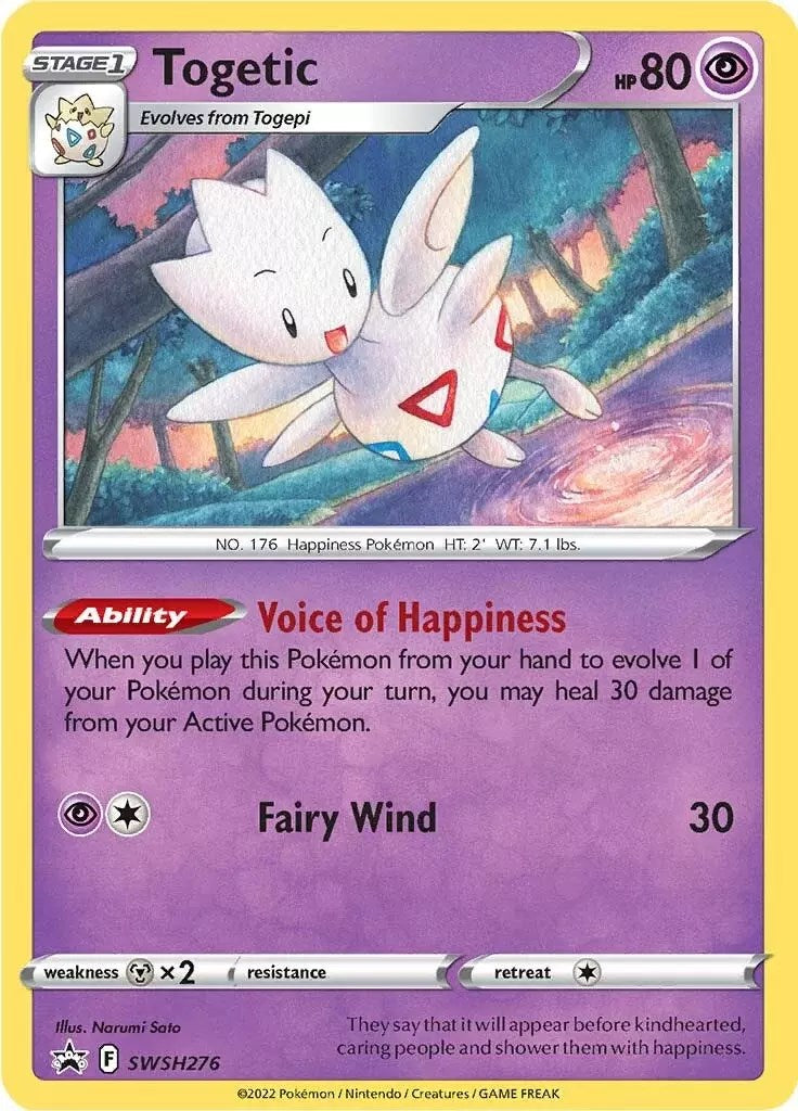 Togetic (SWSH276) [Sword & Shield: Black Star Promos] | Local Legends