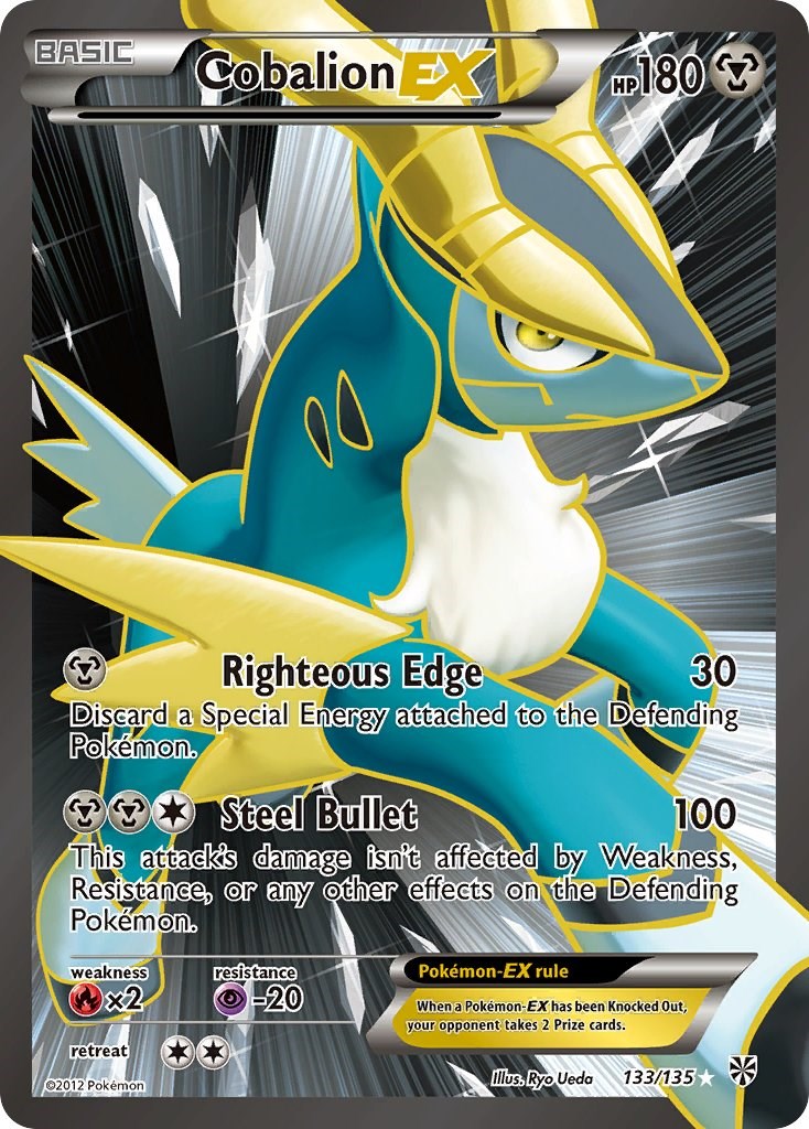 Cobalion EX (133 Full Art) | Local Legends