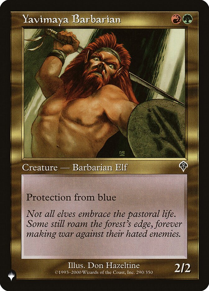 Yavimaya Barbarian [The List] | Local Legends