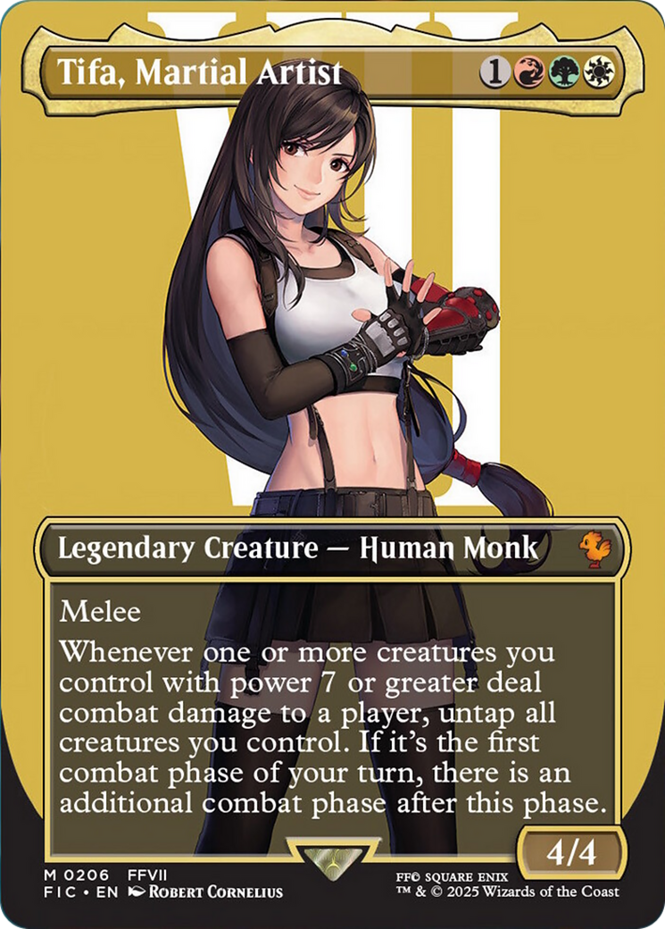 Tifa, Martial Artist (Borderless) [FINAL FANTASY Commander] | Local Legends