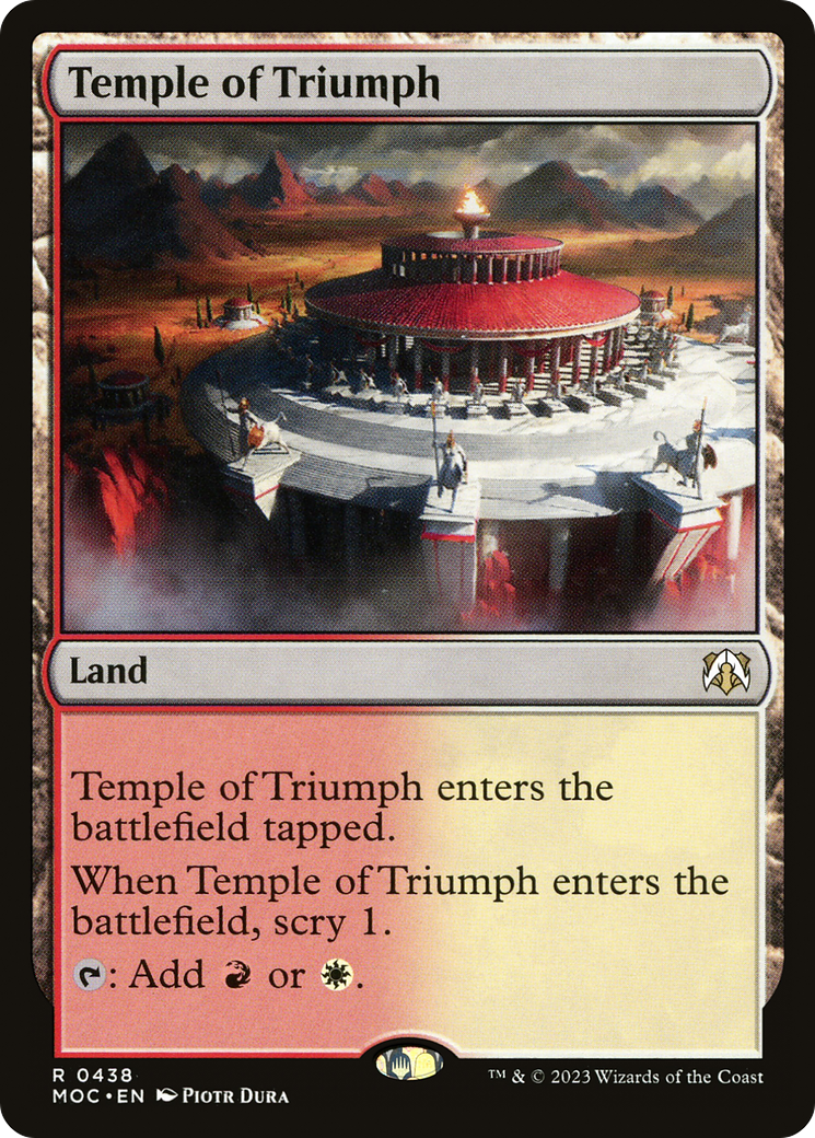 Temple of Triumph [March of the Machine Commander] | Local Legends