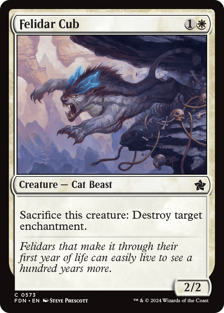 Felidar Cub [Foundations] | Local Legends